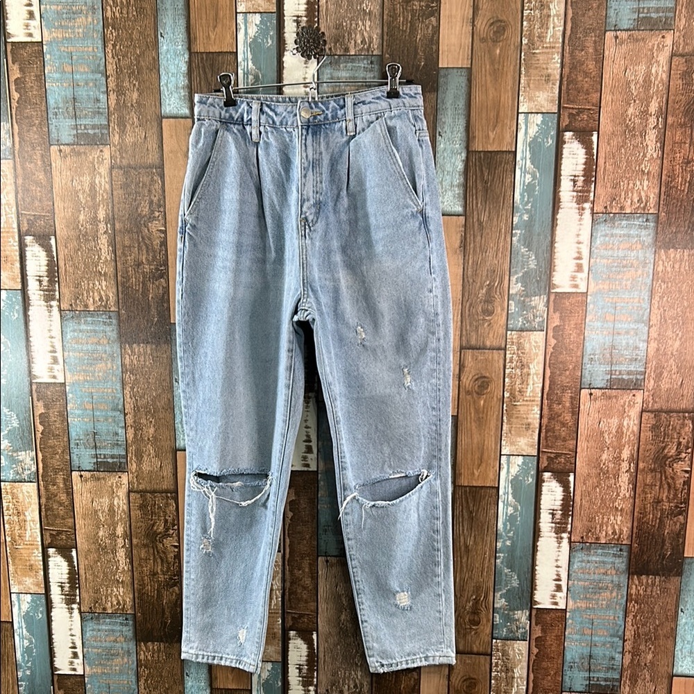 TNR Light Blue Distressed Jeans